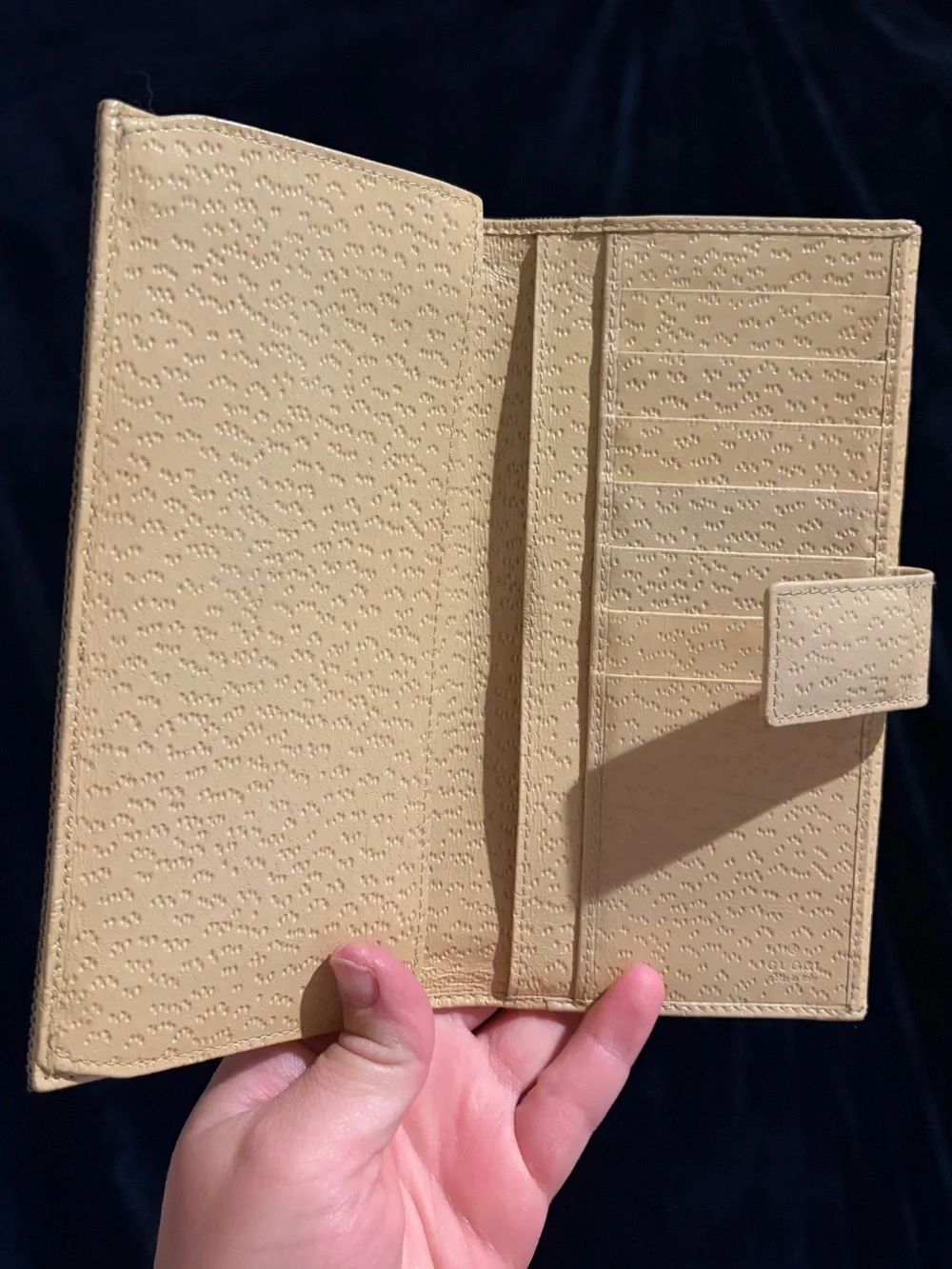 Gucci long continental wallet
